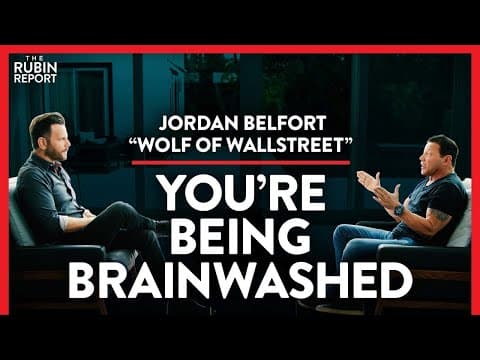 Jordan Belfort on The Rubin Report: Regret, Mass Brainwashing & the Only Investment You Need — YouTube video still